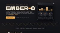 RESONANCE — Ember-8 Polyphonic Desktop Synthesizer — Hardware-Inspired Design (FABLE/175, room 12)