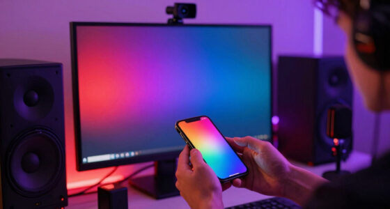 RGB Accent Lighting: Adding Depth to a Stream Background