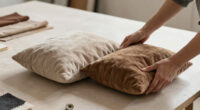 Soft Monolithic Forms Shape A Modular Furniture Collection In Nubuck, Alpaca, And Oak
