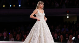 Taylor Swift Wears Dior Dress By Jonathan Anderson For MSG Wedding