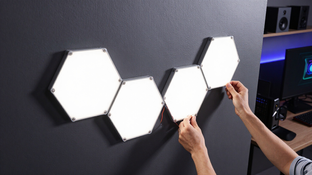 8 Best Hexagon Wall Lights for Gaming Backgrounds in 2026