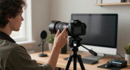 Focal Length for Desk Streaming: Framing at Arm's Length