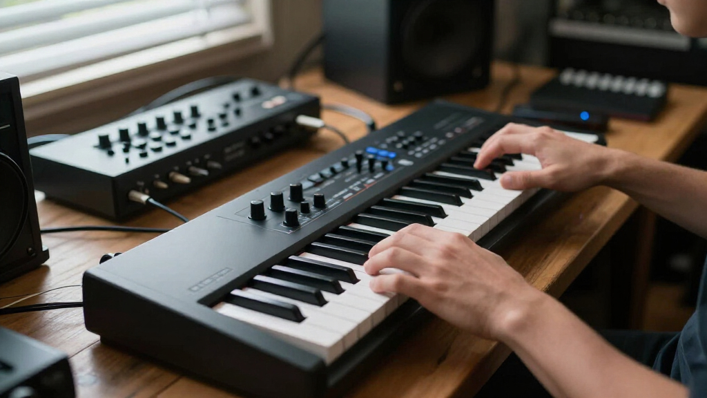 MIDI Keyboard Actions Compared: Synth, Semi-Weighted, Hammer