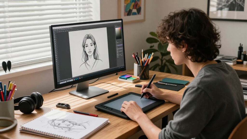 Photo Retouching With a Pen Tablet: Switching From the Mouse