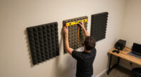 Treating a Rectangular Room on a Renter's Budget