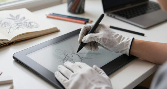 What a Drawing Glove Actually Does: Palm Rejection and Friction