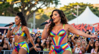 Demi Lovato Brought Out Brazilian Drag Queen Pabllo Vittar For “Cool For The Summer” At Rock In Rio: Watch