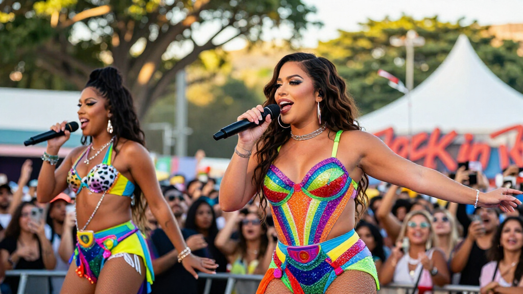 Demi Lovato Brought Out Brazilian Drag Queen Pabllo Vittar For “Cool For The Summer” At Rock In Rio: Watch