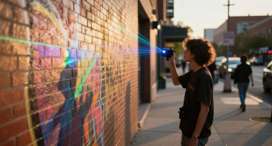 Show HN: Laser Graffiti