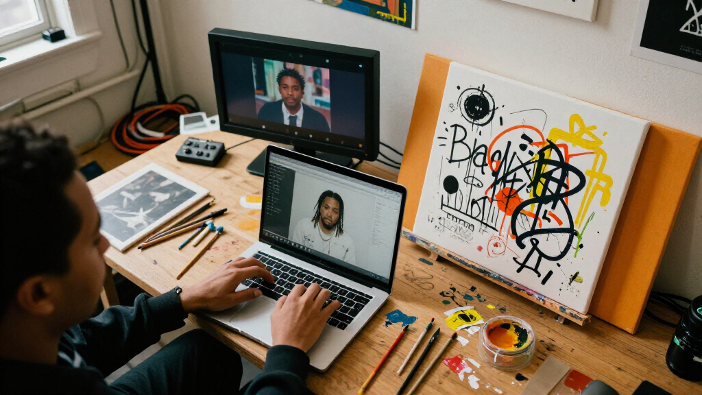 Kid Cudi Is Writing, Producing, And Starring In His Own Jean-Michel Basquiat Biopic
