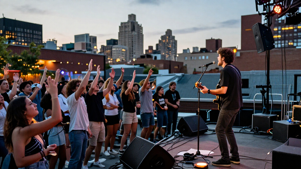 Modest Mouse Deliver Good Vibes And Birthday Wishes At New York’s Rooftop At Pier 17: Photos + Setlist