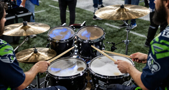Tool’s Danny Carey And The Cult’s John Tempesta Perform With Seattle Seahawks Drumline: Watch
